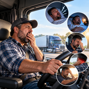 Sleep Apnea Symptoms in Truck Drivers